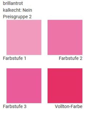 Casanatura Wandfarben in brillantrot